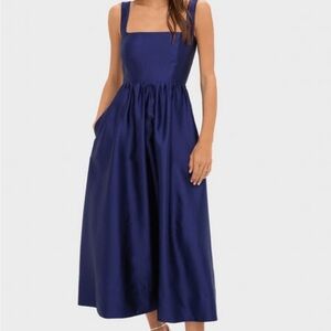 Tuckernuck Deep Blue Maxi Dress